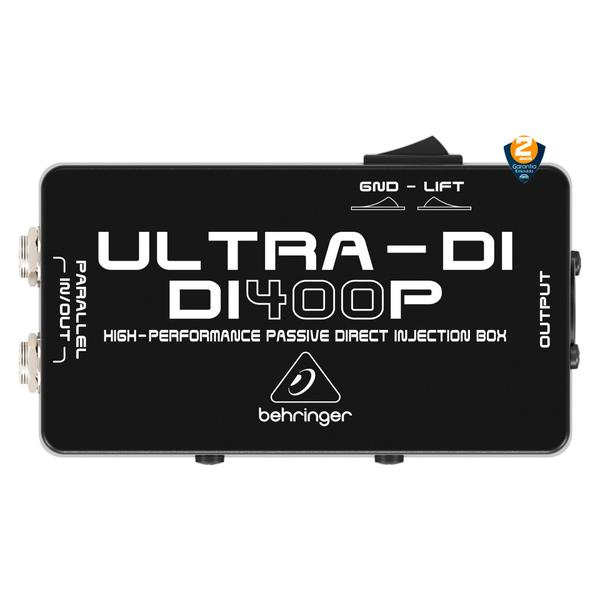 Direct Box Behringer Ultra DI400P Passivo