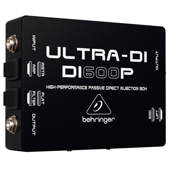 Direct Box Behringer Ultra DI600P Passivo