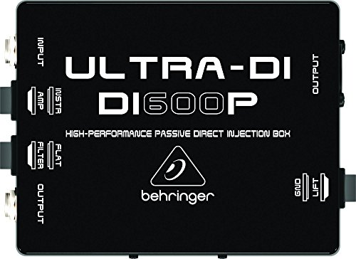 Direct Box Passivo - DI600P, Behringer