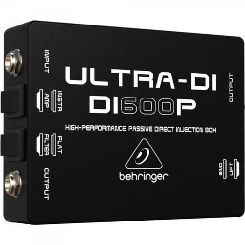 Direct Box Passivo Ultra-di 1 Canal Di600p Behringer