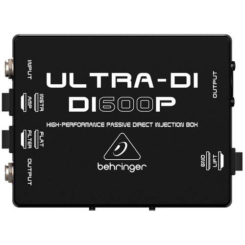 Direct Box Passivo Ultra-DI DI600P - Behringer