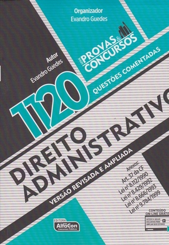 Direito Administrativo - 1120 Questoes Comentadas - Alfacon - 1