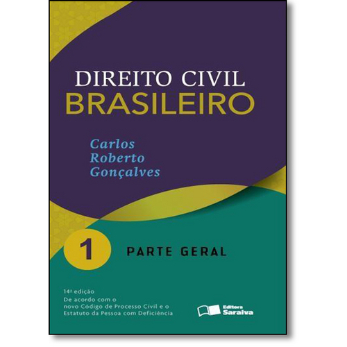 Direito Civil Brasileiro - Parte Geral - Vol.1