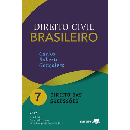 Tamanhos, Medidas e Dimensões do produto Direito Civil Brasileiro Vol 7 - Goncalves - Saraiva