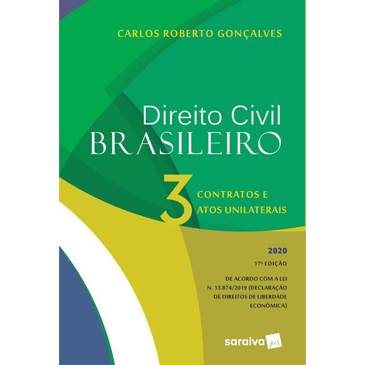 Direito Civil Brasileiro Vol 3 - Goncalves - Saraiva