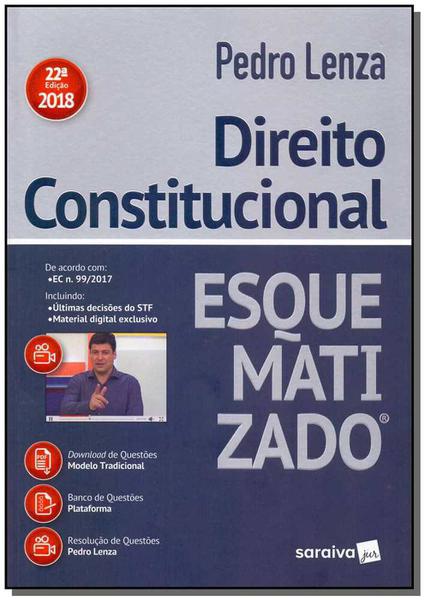 Direito Constitucional Esquematizado - 22Ed/18 - Saraiva