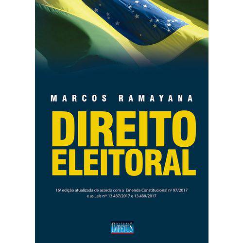 Direito Eleitoral - 16ª Edição (2018)
