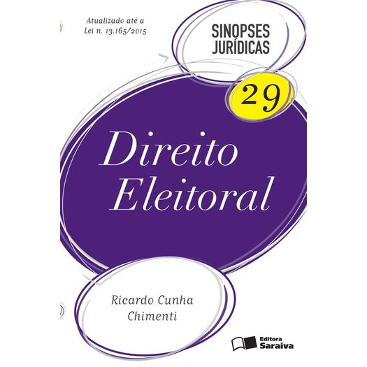 Direito Eleitoral - Vol 29 - Sinopses Juridicas - Saraiva