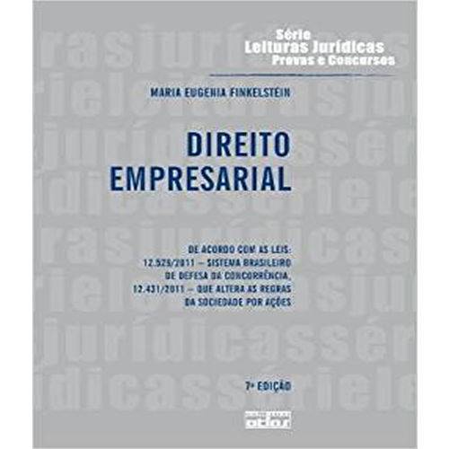 Direito Empresarial - Vol 20 - 7 Ed