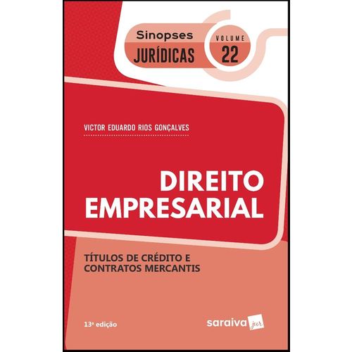 Direito Empresarial - Vol 22 - Sinopses Juridicas - Saraiva