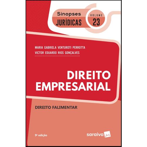 Direito Empresarial - Vol 23 - Sinopses Juridicas - Saraiva