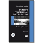 DIREITO PROCESSUAL DO TRABALHO - 32a EDICAO