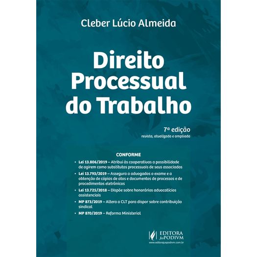 Direito Processual do Trabalho - Cleber Almeida - Juspodivm