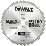 Disco Alumínio 12 305mm 100 Dentes Dewalt Serra Esquadria