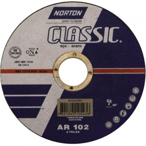 Disco Corte 115x1,6x22,23 Ar 102 Classic Norton