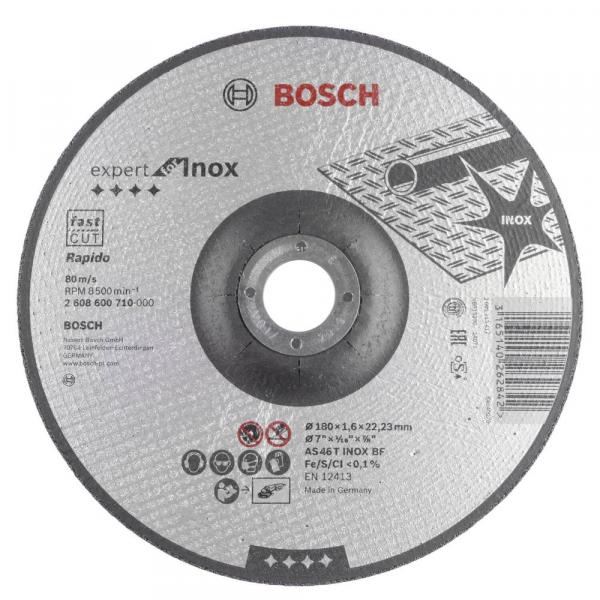 Disco Corte 7x1/16x7/8 Inox Bosch