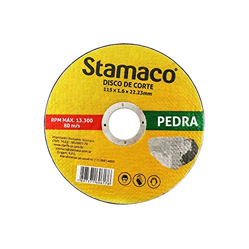 Disco de Corte de 115mm para Construção-STAMACO-6176