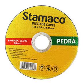 Disco de Corte de 115mm para Construção-Stamaco-6176