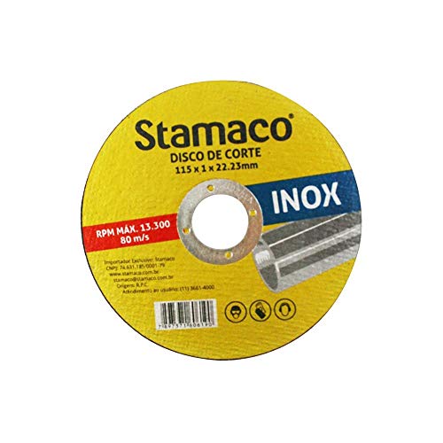 Disco de Corte de 115mm para Inox-STAMACO-6190
