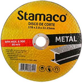 Disco de Corte de 178mm para Metal-STAMACO-6145