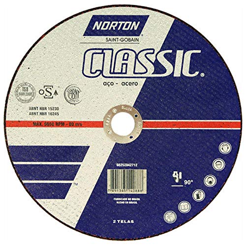 Disco de Corte Ferro Classic 10x1/8 X 3/4 Norton
