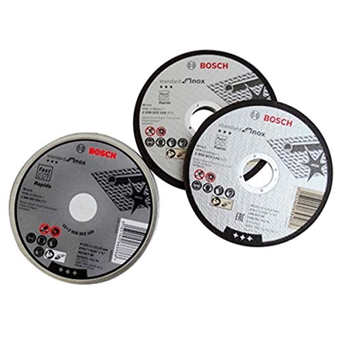 Disco de Corte Inox 115mm com 10 Discos-BOSCH-2 608 603 254