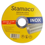 Disco De Corte Inox 115x 0.8x 22,23mm Stamaco