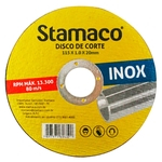 Disco De Corte Inox 115x 1.0x 20mm Stamaco