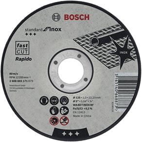 Disco de Corte Metal 180X3,0X22,23Mm - Bosch