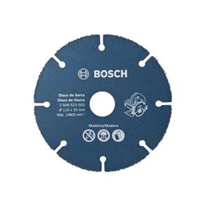 Disco de Corte P/ Madeira 110 X Furo de 20Mm 2608623003 Bosch