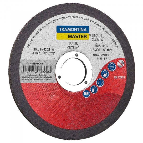 Disco de Corte para Aço 4,1/2 Pol - Tramontina
