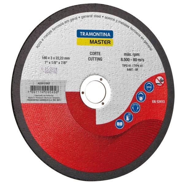 Disco de Corte para Aço 7 Pol - Tramontina