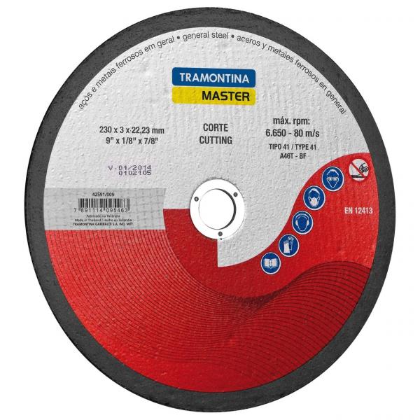 Disco de Corte para Aço 9 Pol - Tramontina