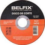 Disco De Corte Para Aço E Inox 4.5" C/ 10 - Bel Fix