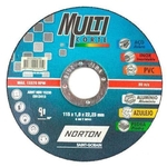 Disco de corte para inox 115 x 1,0 x 22,33 mm - MULTICORTE - Norton