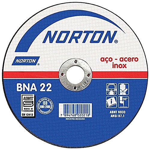 Disco de Corte para Inox 9" X 2 X 22,2 Mm - BNA22 - Norton