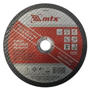 Disco de Corte para Inox e Metal 7 X 1/16 X 7/8 Vida Longa