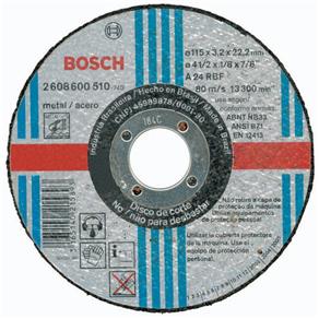 Disco de Corte para Metais 115,0x3,2x22,2mm - Bosch