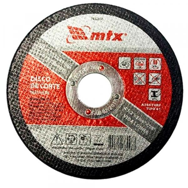 Disco de Corte para Metal 115 X 1,0 X 22 Mm - 7432655 - MTX