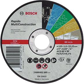 Disco de Corte Universal 115mm MultiConstruction Bosch