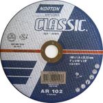 Disco de Cortes para Inox 180 X 1,6 X 22mm Ar102 Norton