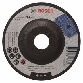 Disco de Desbaste P/ Metal 115Mm Grao 24 - Bosch Metal