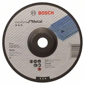 Disco de Desbaste P/ Metal 180Mm Grao 24 - Bosch Metal