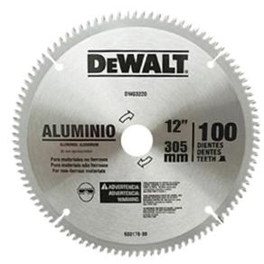 Disco de Serra para Alumínio/madeira 12 X 30 X 100 Dentes - DW-03240 - Dewalt