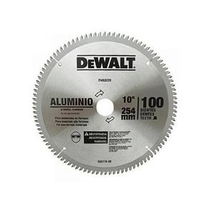 Disco de Serra Widea para Alumínio 10`` 100 Dentes DW03220 Dewalt
