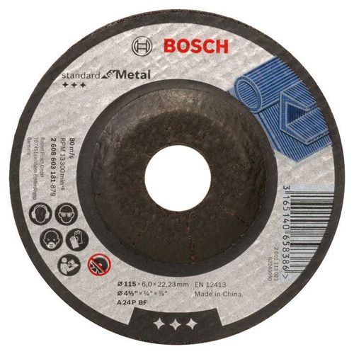 Disco Desbaste Metal Bosch Standard, 4.1/2” - 2608603181