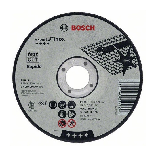 Disco Desbaste P/ Inox 7" GR30 - Bosch