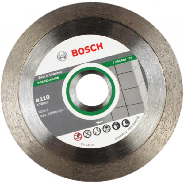 Disco Diamantado para Porcelanato 110mm - Bosch