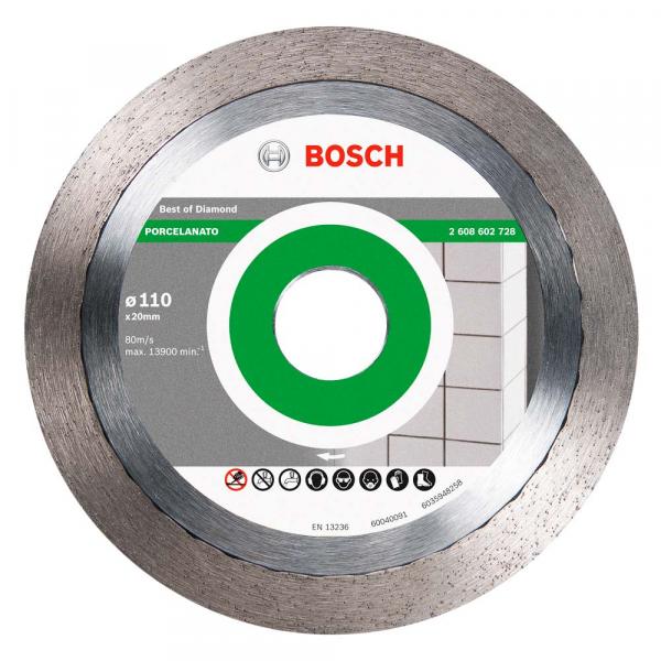 Disco Diamantado Porcelanato 110 Mm - Bosch