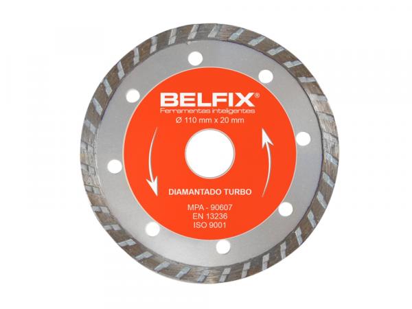 Disco Diamantado Turbo 110mm P55 - Belfix